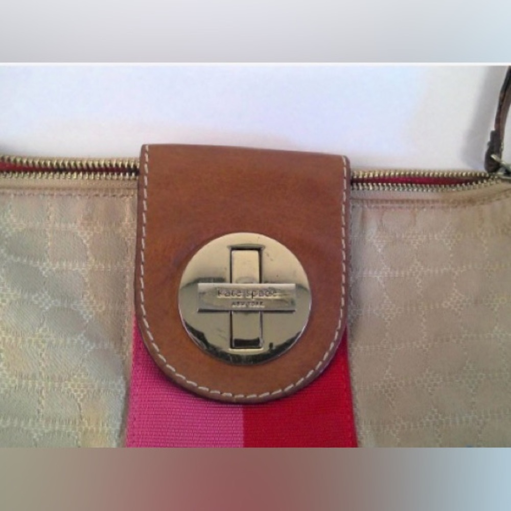 Kate Spade | Collector | Mini Shoulder Bag – Pink/Red Stripe – Bid Responsibly. - Picture 3 of 11